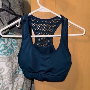 Zyia Active Bomber Bra - Navy Sports Bra